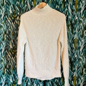 aerie Hots the Spot mock Neck Knit Sweater